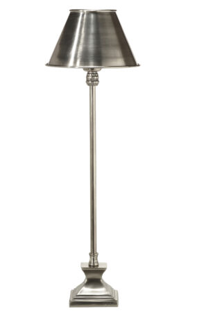 Lili pöytävalaisin antiikkihopea 61cm