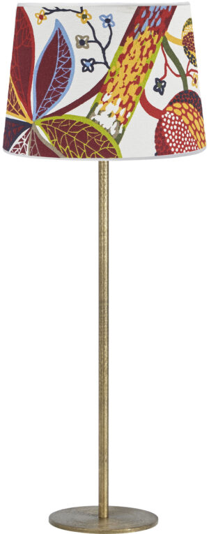 Base pöytävalaisin kulta/Frank ruoste 71cm