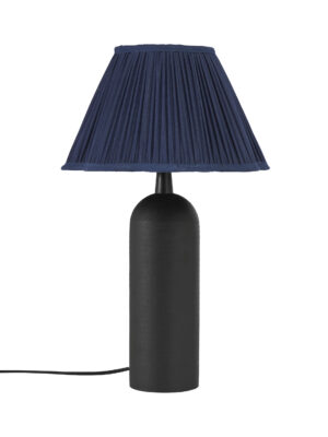 Riley pöytävalaisin musta/sininen 50cm