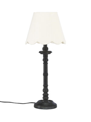 Joy pöytävalaisin mustanruskea/luonnonvalk. 54cm