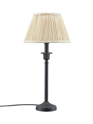 Florita pöytävalaisin musta/norsunluu 52cm