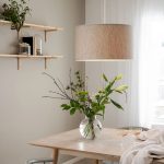 Sara Linne kattovarjostin takskärm natur 55 cm