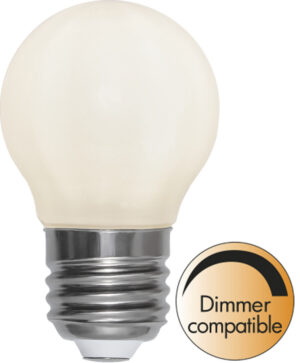 LED-lamppu E27 G45 Opaque filament RA90 2700K 250l